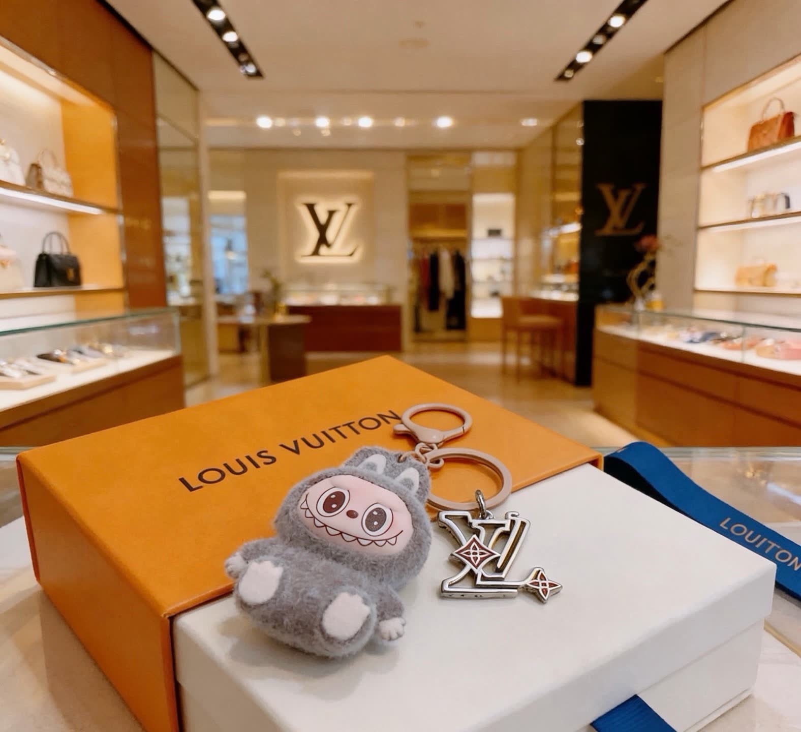 Louis Vuitton Keychain with Miffy